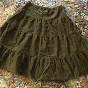 Ruffled corteroid skirt